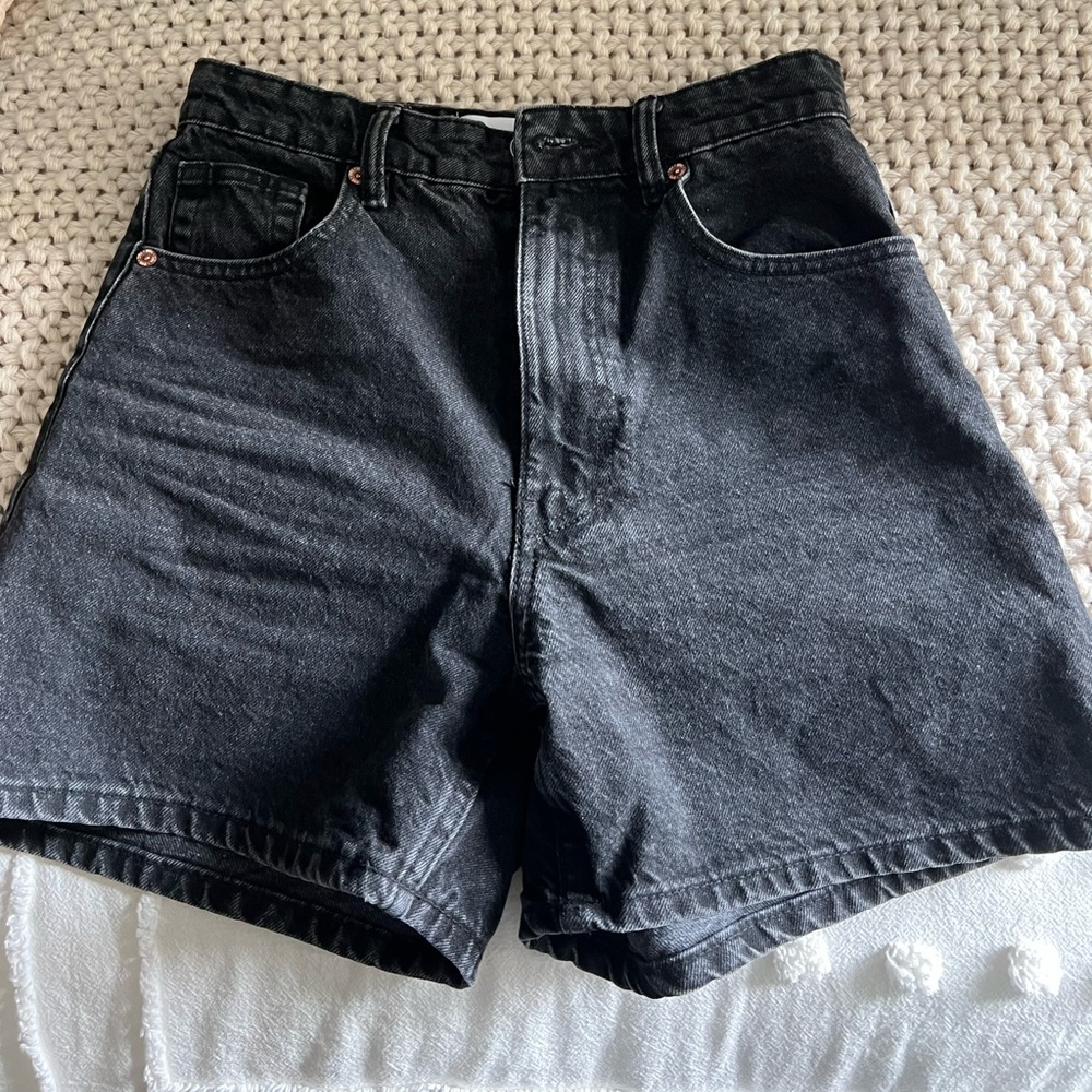 Zara mom shorts